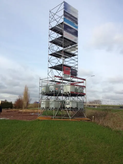 Rijplaten in staal - 5m x 1.50m x 1cm